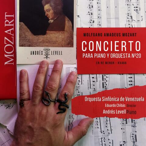MOZART Concierto para Piano No 20 en re menor Kv 466 album art