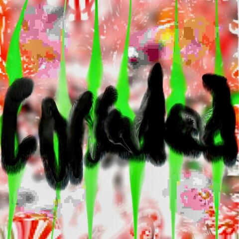 Corroded album art