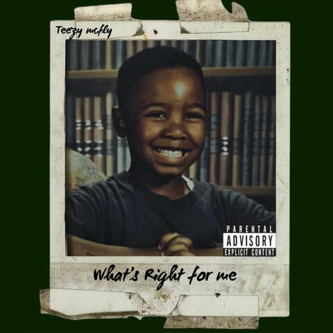 What's Right For Me album art