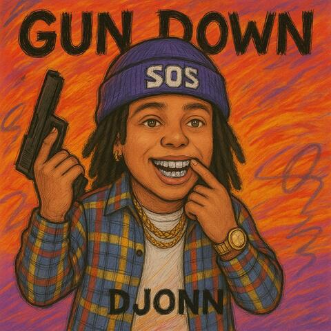 Gun down album art