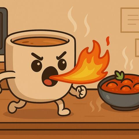Chai Is Burning Up (Spiced Too Close To The Sun) album art
