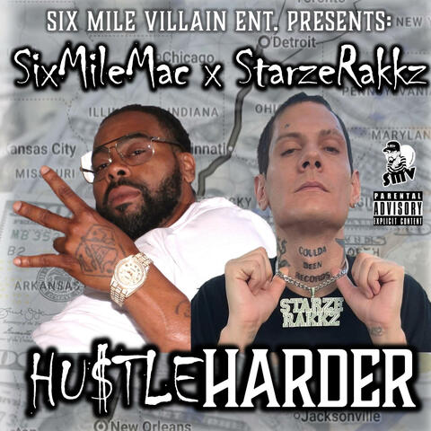 Hu$tle Harder (feat. Starze Rakkz) album art