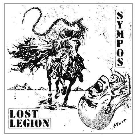 Sympos / Lost Legion Split album art
