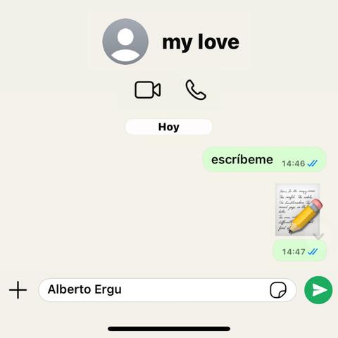 escríbeme album art