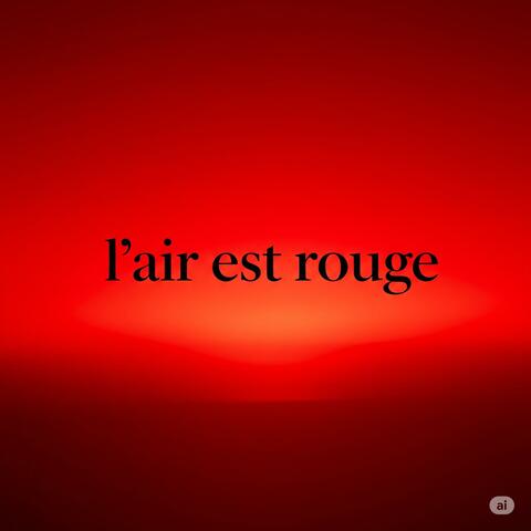 L'air est rouge album art