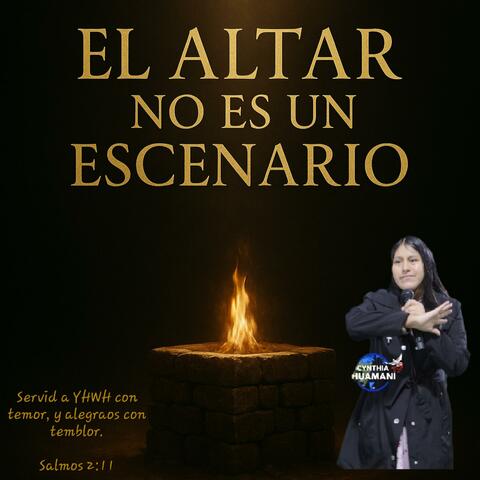 EL ALTAR NO ES UN ESCENARIO album art