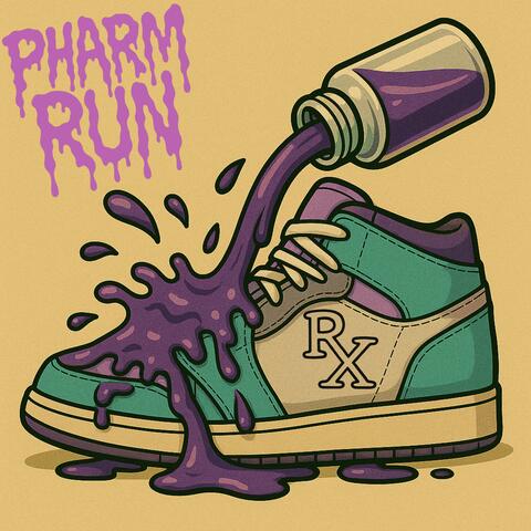 PHARM RUN (feat. GoKrazyVik) album art