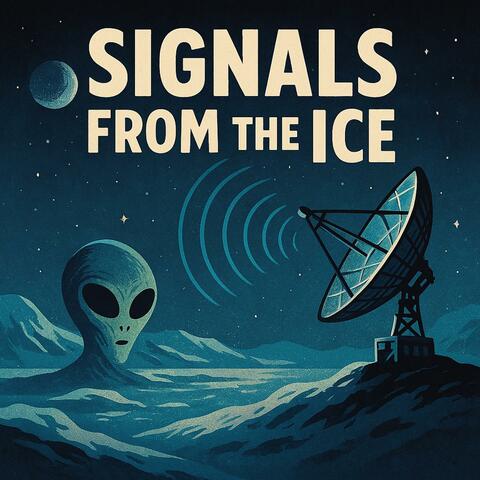 Weird radio signals from Antarctic ice album art