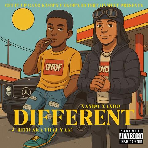 DIFFERENT (feat. Nando Nando) album art
