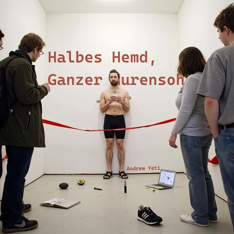 Halbes Hemd, ganzer Hurensohn album art