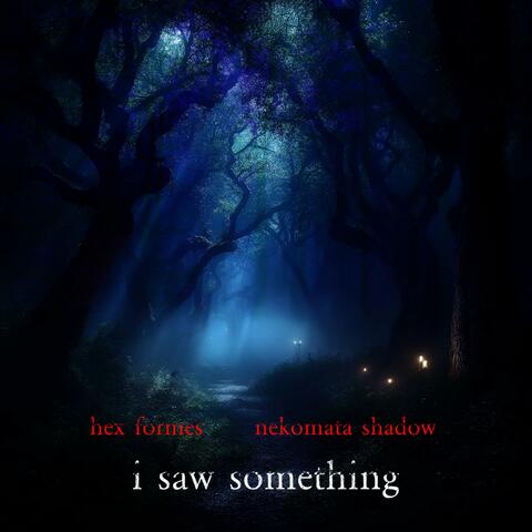 i saw something album art