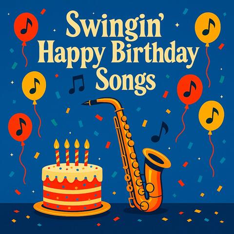 Swingin' Happy Birthday Songs album art