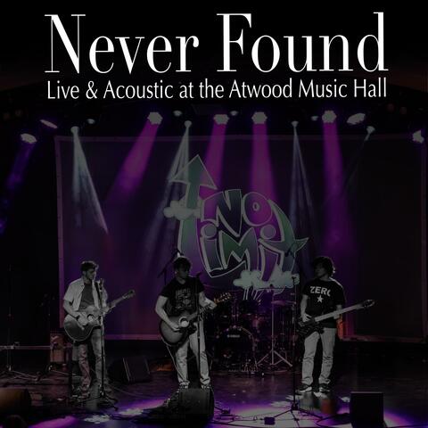 Never Found (Acoustic Live) album art