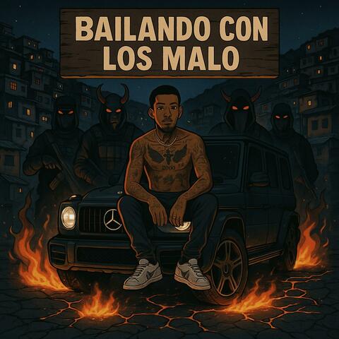 BAILANDO CON LOS MALO album art