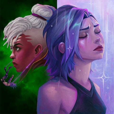 Contra o Tempo (Ekko & Jinx Arcane) album art