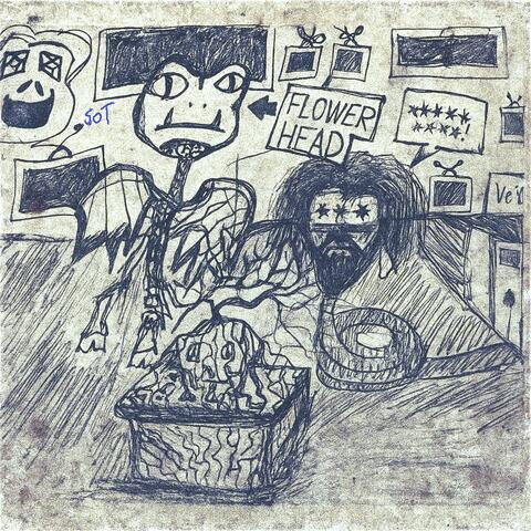 Flower head album art