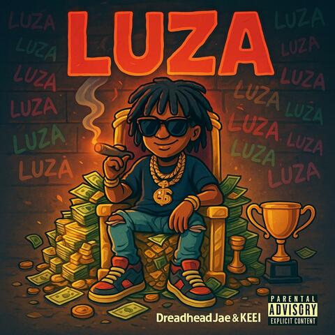 LUZA (feat. KEEZI) album art