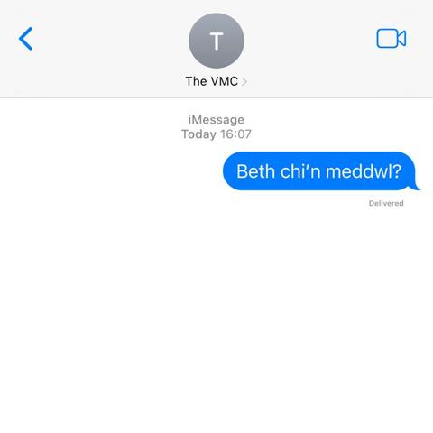 Beth chi'n meddwl? album art