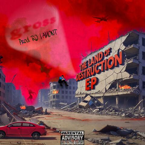 THE LAND OF DESTRUCTION EP album art