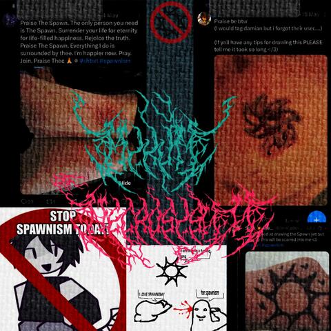Purified in Spawnism Gore (feat. Hatsune Miku) album art