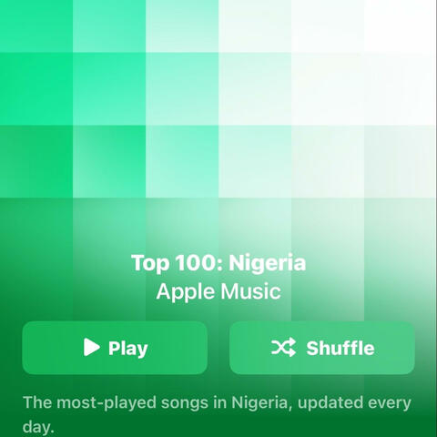 Top 100 Nigeria album art