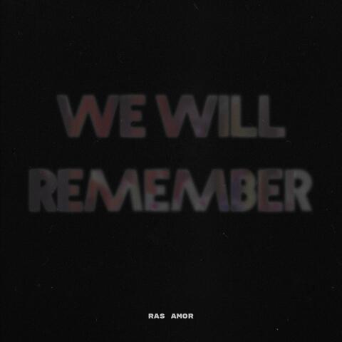We Will Remember album art