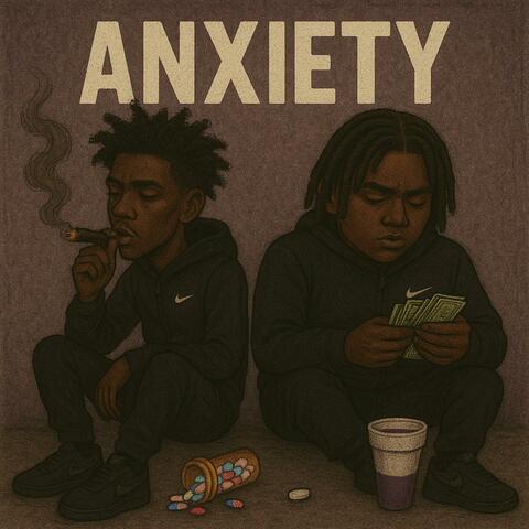 ANXIETY (feat. Fouroxys) album art