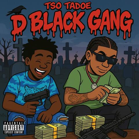 D BLACK GANG album art