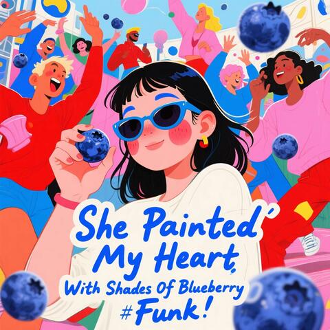 She Painted My Heart With Fifty Shades Of Blueberry Funk album art