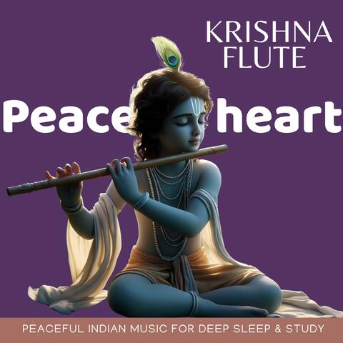 Peaceful heart Krishna Flute album art