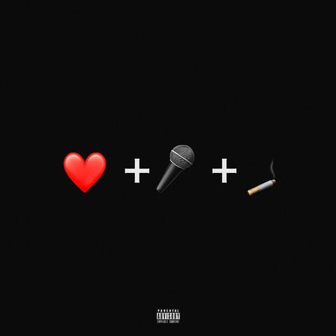 Amor, Estúdio e Fumaça album art