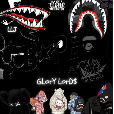 Bape X GLorY LoRD$ Jayzski, PT4, BandLord Adi, Medellin Sosa album art