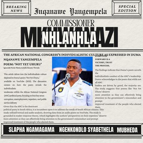 Izibongo zika Nhlanhla Mkhwanazi album art