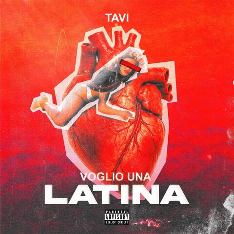 Voglio una latina album art