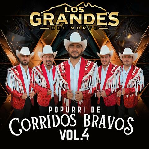 Popurri De Corridos Bravos Vol.4 album art