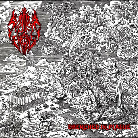 Drenched In Plague album art