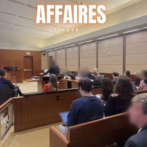 Affaires album art