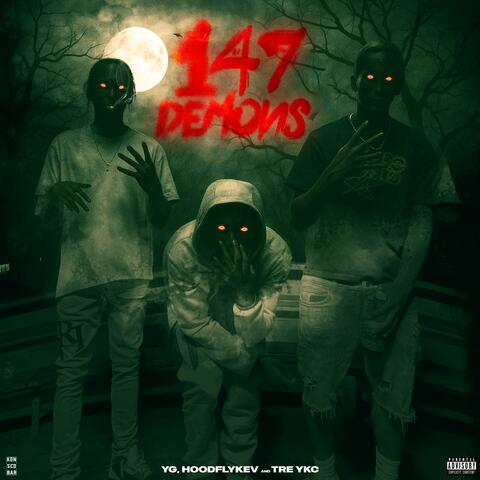 147 DEMONS (feat. HOODFLYKEV & Tre YKC) album art