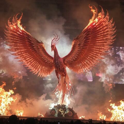 Rise like a Phoenix (Tomorrowland) album art