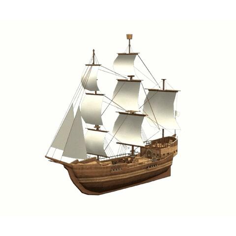 Rotating pirate ship album art
