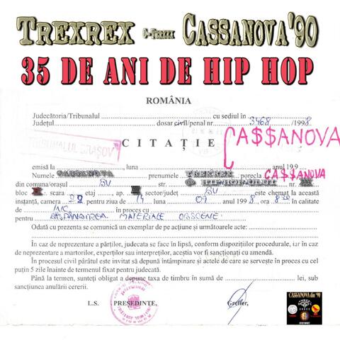 35 DE ANI DE HIP HOP album art