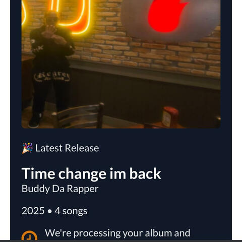 Buddy creep in the city album art