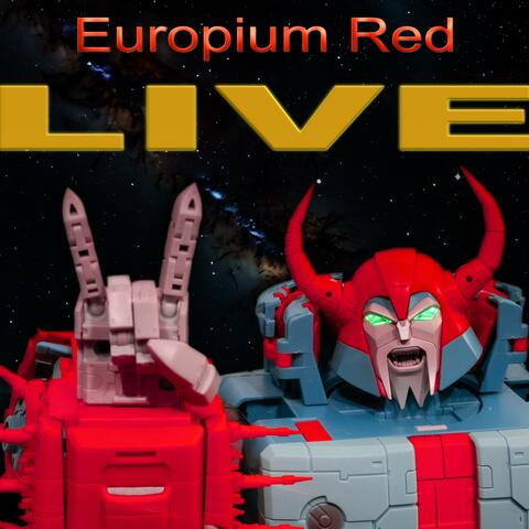 Europium Red — LIVE album art