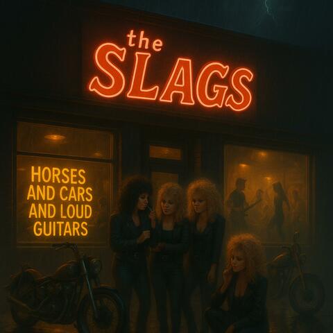 horses and cars and loud guitars album art