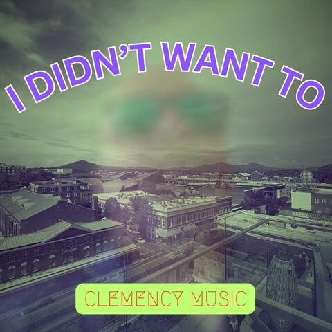 I DIDN'T WANT TO album art