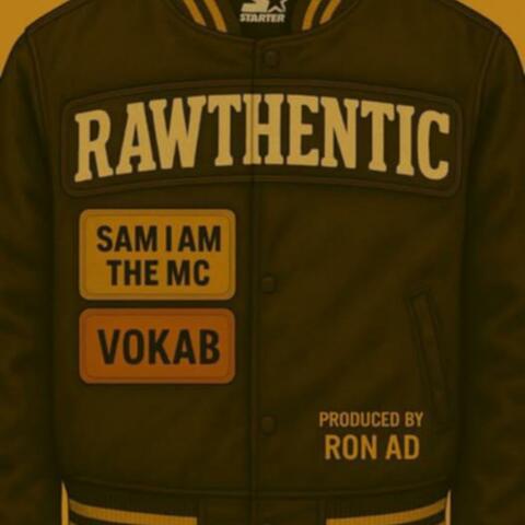 Rawthentic (feat. RON A.D. & VOKAB) album art