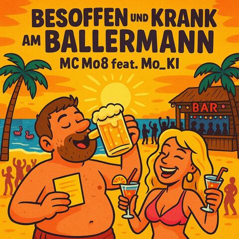 BESOFFEN UND KRANK AM BALLERMANN (feat. Mo_KI) album art