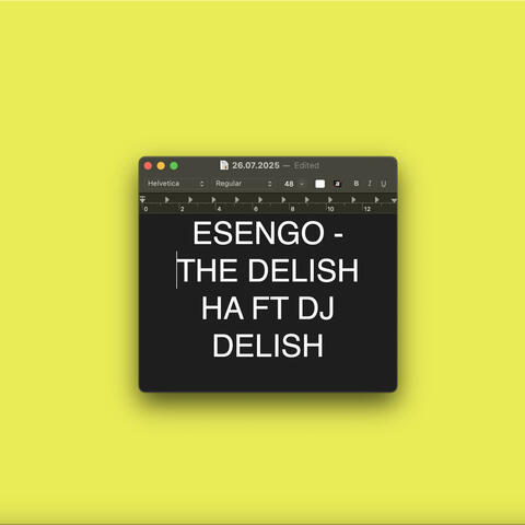 The Delish Ha album art