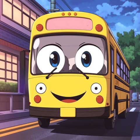 The wheels on the bus album art