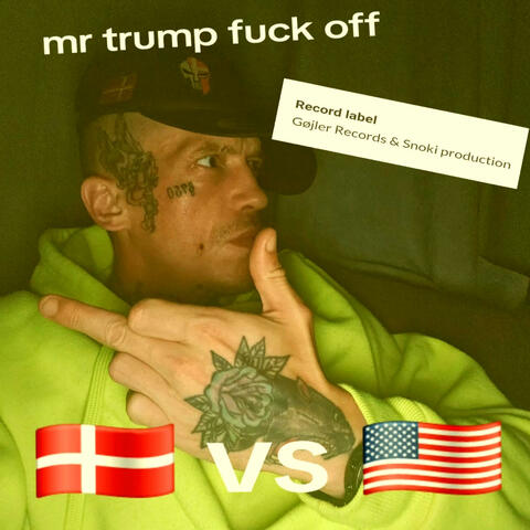 Mr trump fuck off album art